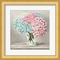 Fleurs et Vases Blanc II Fine Art Print