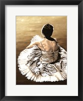 Waiting in the Wings Framed Print