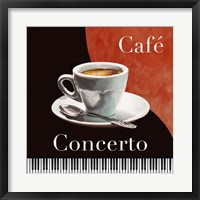 Cafe Concerto Fine Art Print