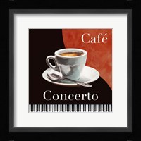 Cafe Concerto Fine Art Print