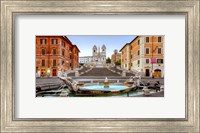 Piazza di Spagna, Roma Fine Art Print
