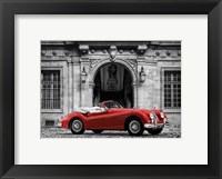 Luxury Car in front of Classic Palace Fine Art Print