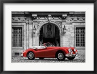 Luxury Car in front of Classic Palace Fine Art Print