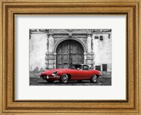 Roadster in front of Classic Palace Fine Art Print
