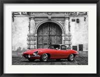 Roadster in front of Classic Palace Fine Art Print