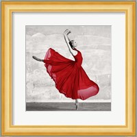 Ballerina in Red (detail) Fine Art Print