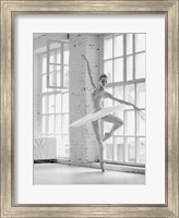 Ballerina Rehearsing Fine Art Print