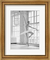 Ballerina Rehearsing Fine Art Print