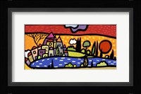 Tramonto sul Lago Fine Art Print