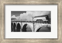 Train on Bridge Fine Art Print