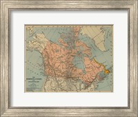 Canada Map Fine Art Print