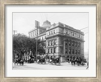 Montreal Court House 1901 Fine Art Print