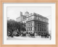 Montreal Court House 1901 Fine Art Print