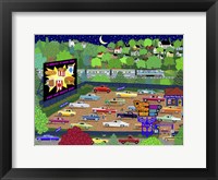 Date Nite Drive In Fine Art Print