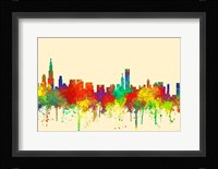 Chicago Illinois Skyline-SG Fine Art Print