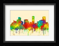 Denver Colorado Skyline-SG Fine Art Print