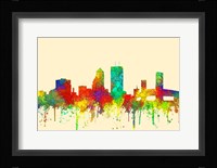 Jacksonville Florida Skyline-SG Fine Art Print