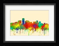 Long Beach California Skyline-SG Fine Art Print