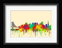 San Francisco California Skyline-SG Fine Art Print