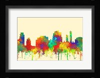 Tempe Arizona Skyline-sg Fine Art Print