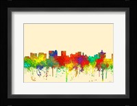 Topeka Kansas Skyline SG Fine Art Print