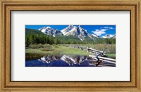 McGown Peak Reflected on a Lake, Sawtooth Mountains, Idaho Fine Art Print