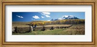 View of the Last Dollar Ranch, Mount Sneffels, Colorado Fine Art Print