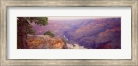 Aerial view of a Valley, Mohave Point, Grand Canyon National Park, Arizona Fine Art Print