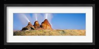 Water Erupting from Rocks, Fly Geyser, Black Rock Desert, Nevada Fine Art Print
