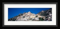Town on mountains, Positano, Amalfi Coast, Campania, Italy Fine Art Print