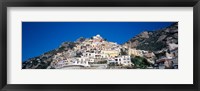 Town on mountains, Positano, Amalfi Coast, Campania, Italy Fine Art Print