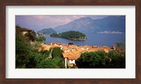 Village at the Waterfront, Sala Comacina, Lake Como, Como, Lombardy, Italy Fine Art Print