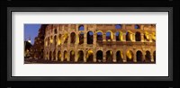 Ruins of an Amphitheater, Coliseum, Rome, Italy Fine Art Print