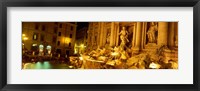 Trevi Fountain at Night, Rome, Italy Fine Art Print
