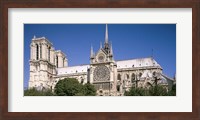 View of the Notre Dame, Paris, Ile-De-France, France Fine Art Print
