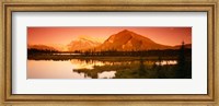 View of the Mt Rundle, Banff National Park, Alberta, Canada Fine Art Print