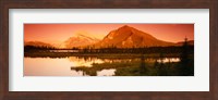 View of the Mt Rundle, Banff National Park, Alberta, Canada Fine Art Print