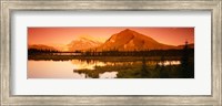 View of the Mt Rundle, Banff National Park, Alberta, Canada Fine Art Print