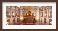 Interiors of City Hall, San Francisco, California Fine Art Print