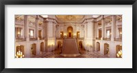 Interiors of City Hall, San Francisco, California Fine Art Print