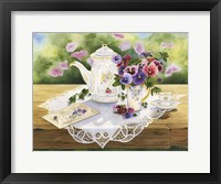 Victorian Tea in the Garden Fine Art Print