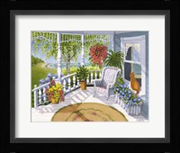 Cottage by the Lake Fine Art Print