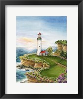 Lighthouse Sunset Fine Art Print