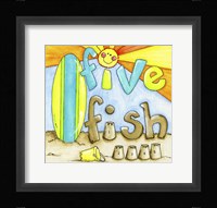 Five Fish Compliment Fine Art Print