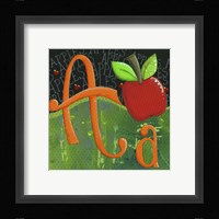 A for Apple Fine Art Print