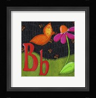 B is for Butterfly Fine Art Print