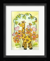 Childrens Safari Framed Print