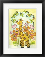 Childrens Safari Framed Print