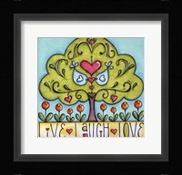 Live Laugh Love Framed Print