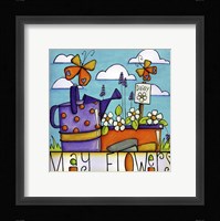 May Flowers Framed Print
